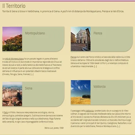 La Terrazza Da Barbara 3* Torrita di Siena